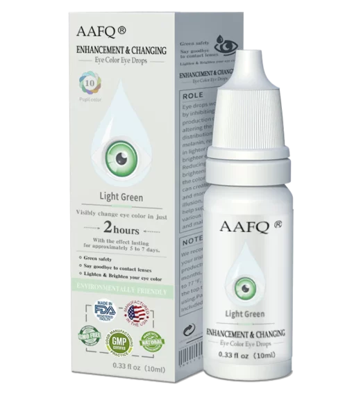 AAFQ® Подобрување и промена на бојата на очите Капки за очи