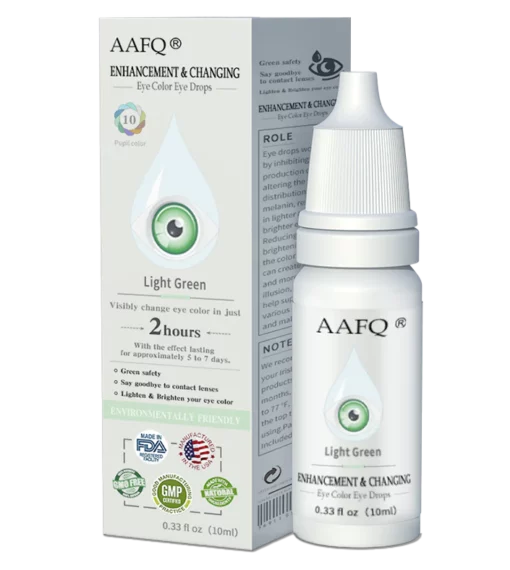 Gouttes pour les yeux AAFQ® pour améliorer et changer la couleur des yeux