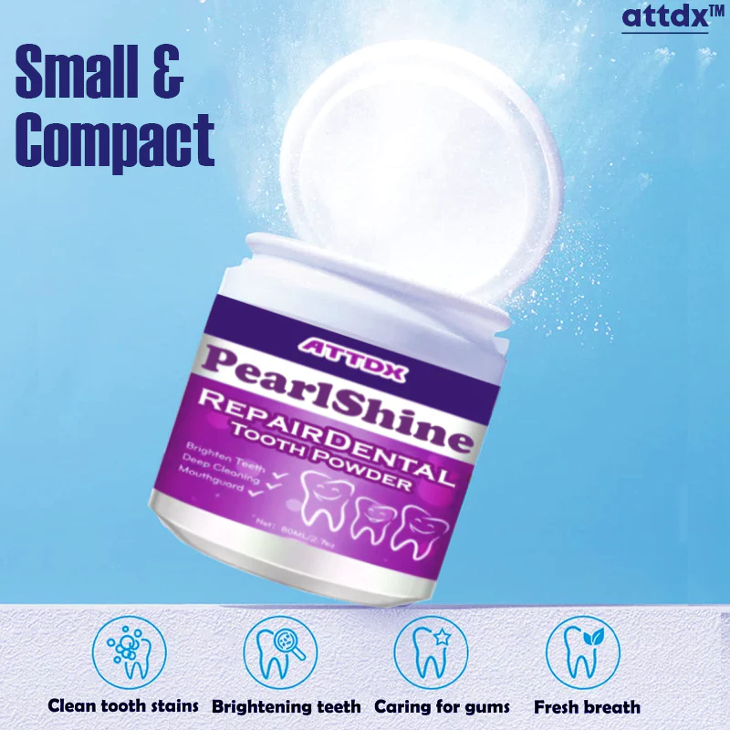 ATTDX PearlShine RepairDental Tooth Powder 