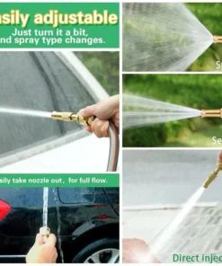 Adjustable High Pressure Water Spray Nozzle