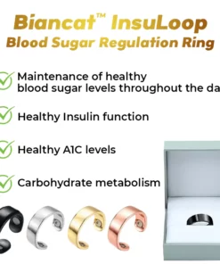 Anello di regolazione dello zucchero nel sangue Biancat™ InsuLoop
