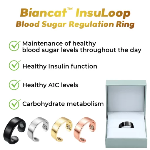 Biancat™ InsuLoop Blood Sugar Regulation Ring