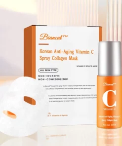 Biancat™ Korean Anti-Aging Vitamin C Spray Collagen Mask