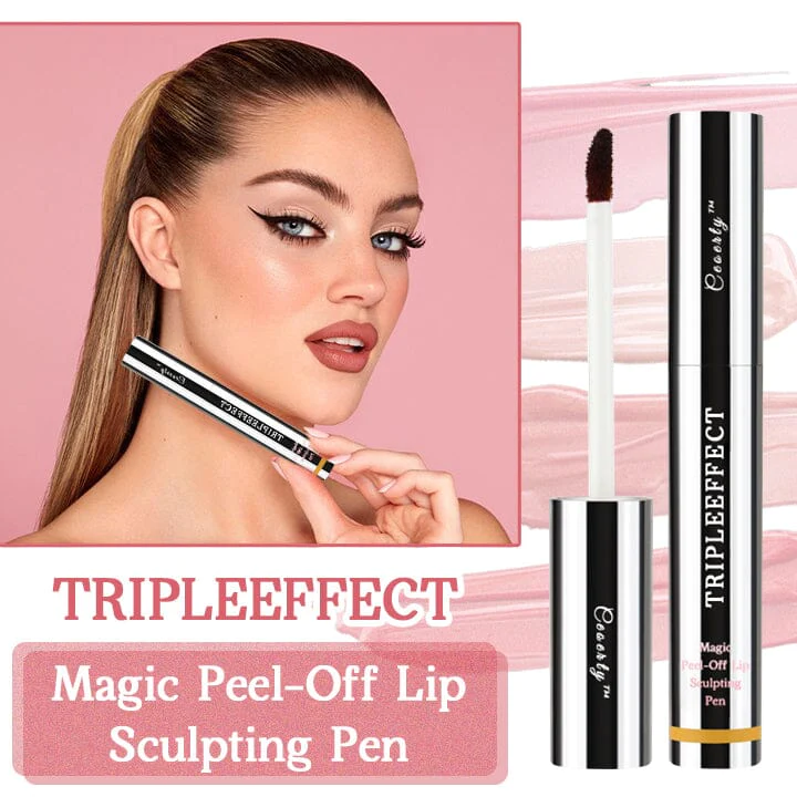 Ceoerty™ TripleEffect Magic Peel-Off Lip Sculpting Pen