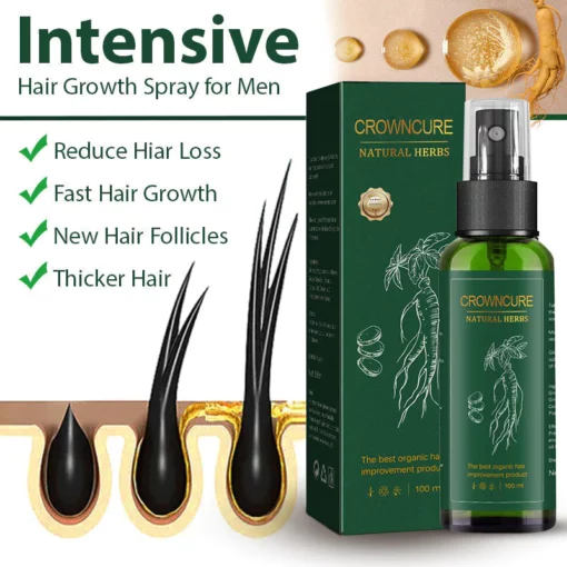 CrownCure™ Red Ginseng Hair Growth Serum