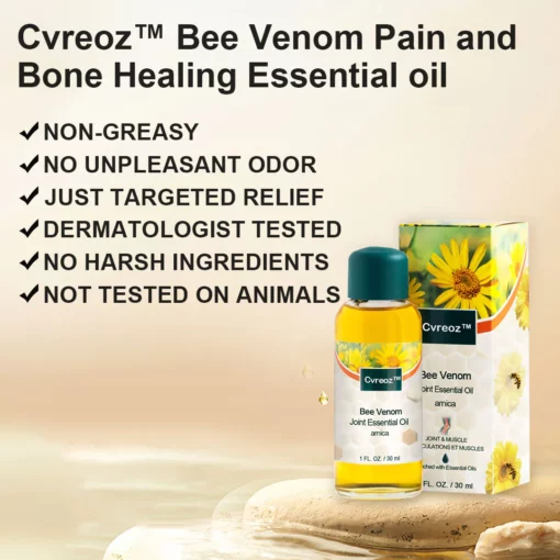 Cvreoz™ Bee Venom Pain and Bone Healing Essential oil