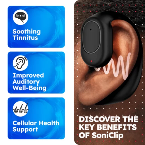 Устройство за облекчаване на шум в ушите Dafeila™ SoniClip