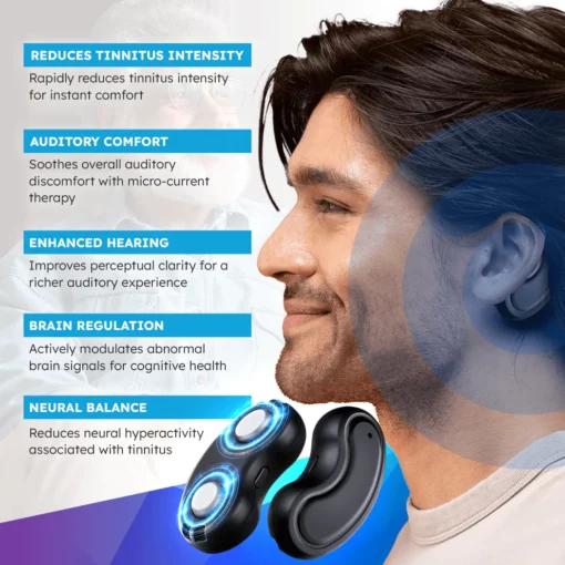 Dafeila™ SoniPulse ականջների զնգոցը հանգստացնող միջոց