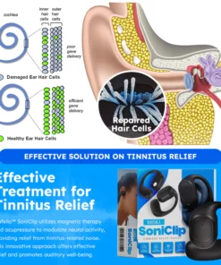 Dafeila™ SoniClip Tinnitus Relief Device