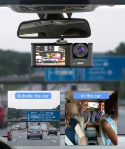 Dash Cam W/ IR Night Vision Loop Recording & 2