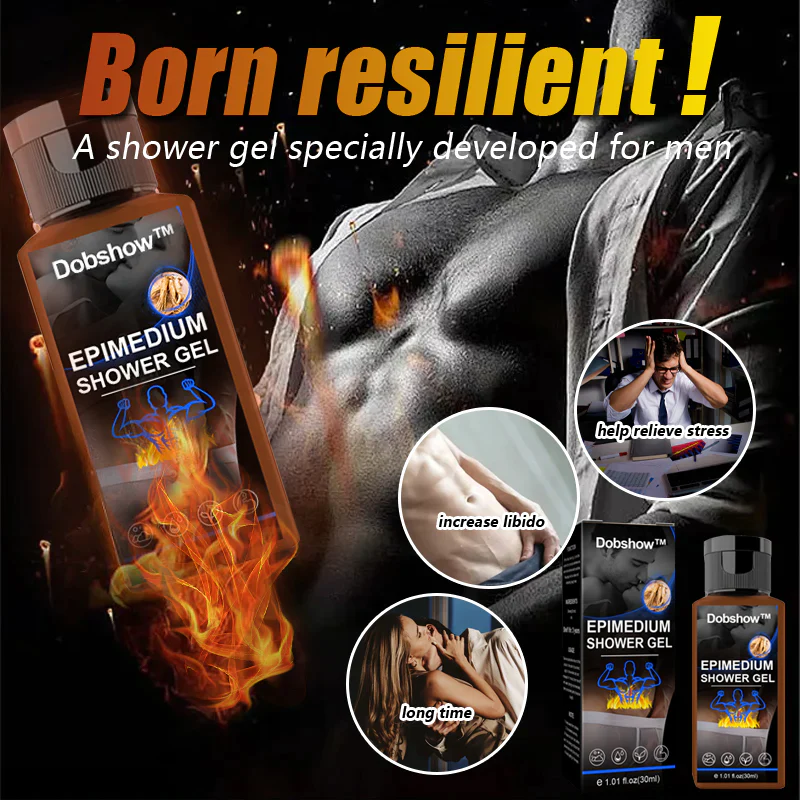 Dobshow™ Exclusive Patented Men's Shower Gel