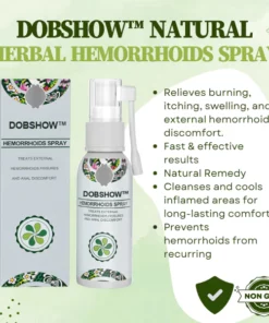 Dobshow™ Spray para hemorroides a base de hierbas naturales