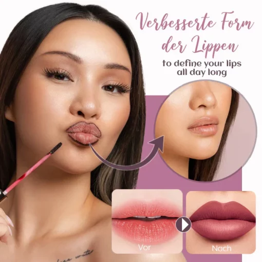 Dobshow™ Luxe 3-in-1 Abziehbar Lippen definieren Tattoo-Liner
