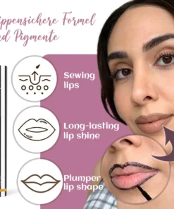 Dobshow™ Luxe 3-in-1 Abziehbar Lippen definieren Tattoo-Liner