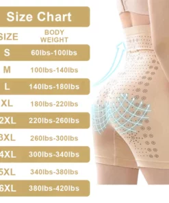 EXPECTSKY™ High waisted Ice Silk ion Fiber Repair Shaper shorts