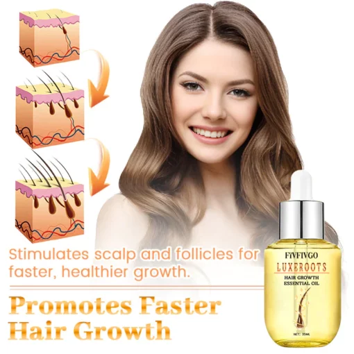 Fivfivgo™ LuxeRoots Haarwachstum Åtherisches Öl