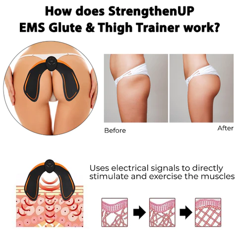 Fivfivgo™ StrengthenUP EMS Glute & Thigh Trainer 