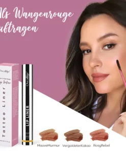 Fivfivgo™ 3-in-1 Abziehbar Lippen definieren Tattoo-Liner
