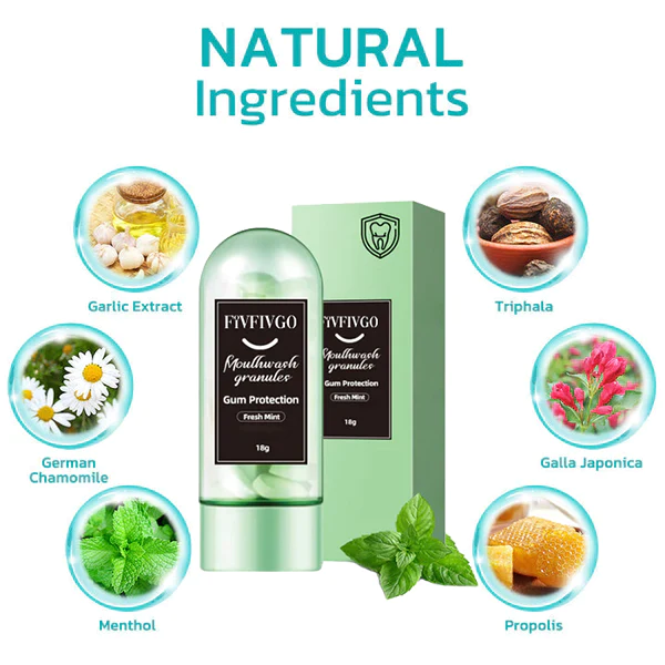 Fivfivgo™ Bequemer Zahnfleischschutz in Pellets