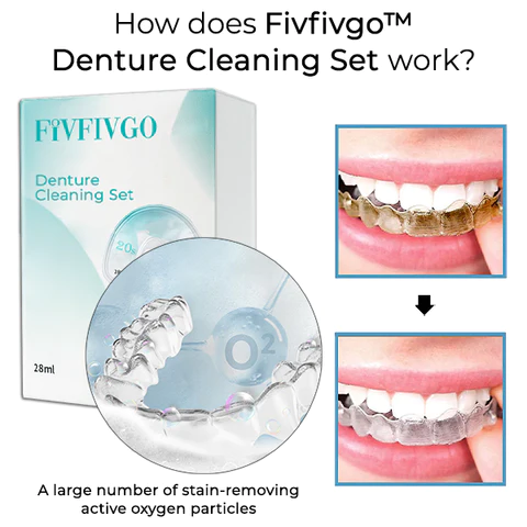 Fivfivgo™ Gebiss-Reinigungsset