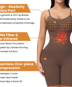 Fivfivgo™ IonFiberFerninfrarot Wiederherstellung Former Bodysuit