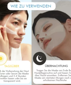 Fivfivgo™ Koreanische Bio-Kollagen Echt Tiefenmaske