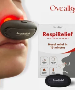 Fivfivgo™ RespiRelief Rotlicht Nasaltherapiegerät