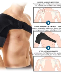 Fivfivgo™ ShoulderHeal Tourmaline Heizung Kompression Brace