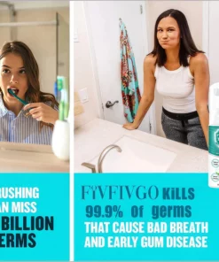 Fivfivgo™ Teeth Herbal Mouthwash – Lösen Sie alle Mundprobleme