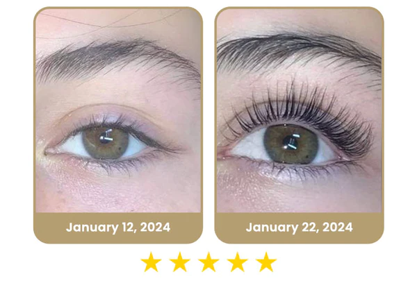 Serum për rritjen vegane Furzero™ LashLuxe me vaj kastori