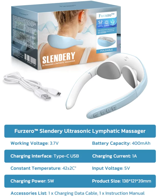 Furzero™ Slendery Ultrasonic Lymphatic Massager