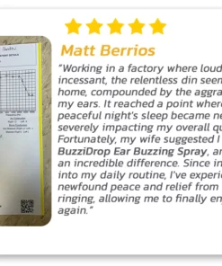 Furzero™ BuzziDrop Ear Buzzing Spray