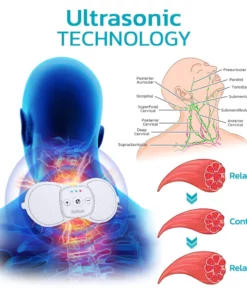 Furzero™ ChillNeck Ultrasonic Lymphatic Therapeutic Massager