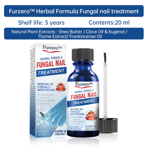 Furzero™ Herbal Formula Fungal nail Paronychia treatment Gel