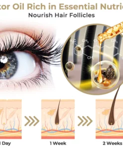 Furzero™ LashLuxe Castor Oil Vegan Growth Serum