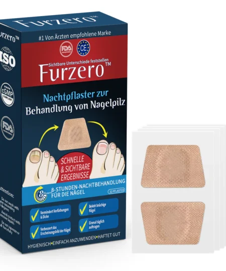 Furzero™ Nachtpflaster zur Behandlung von Nagelpilz