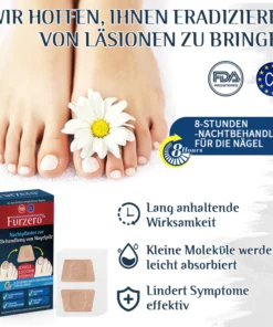 Furzero™ Nachtpflaster zur Behandlung von Nagelpilz