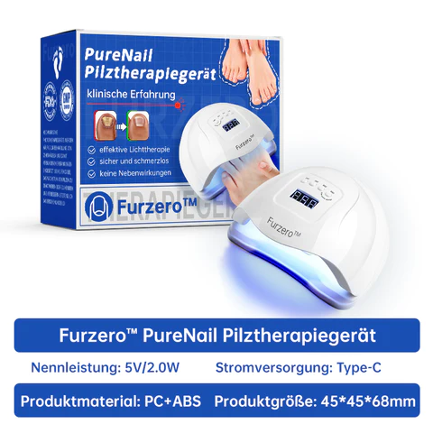 Furzero™ PureNail Pilz-Lasertherapiegerät