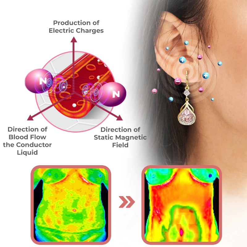 Futusly™ Lymph Flow Magnetogen Earrings