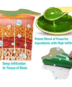 لاصقة التثبيت العشبية GFOUK™ LumbarFlex