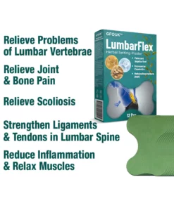 لاصقة التثبيت العشبية GFOUK™ LumbarFlex