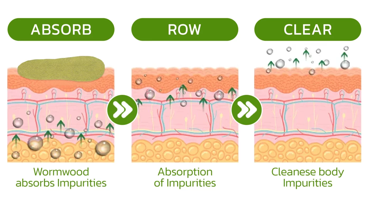 GFOUK™ NatureHeal Wormwood Purifying Pads