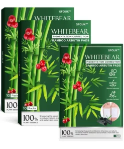 GFOUK™ WHITEBEAR Pigmentation Correction Bamboo Arbutin Pads