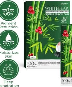 GFOUK™ WHITEBEAR Pigmentation Correction Bamboo Arbutin Pads