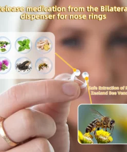GGPM™ Bee Venom Lymphatic Drainage & Slimming Nose Ring