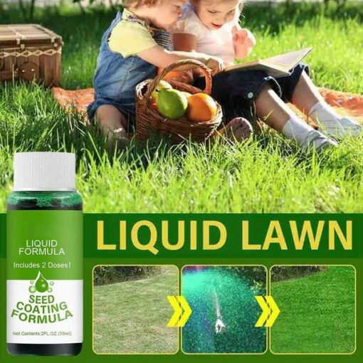 Spray para gramado para controle de pragas e grama verde