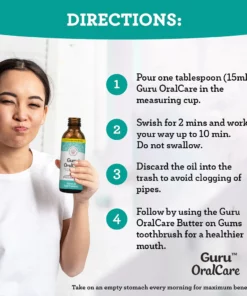 Guru™ OralCare CocoBiotics Pulling Oil