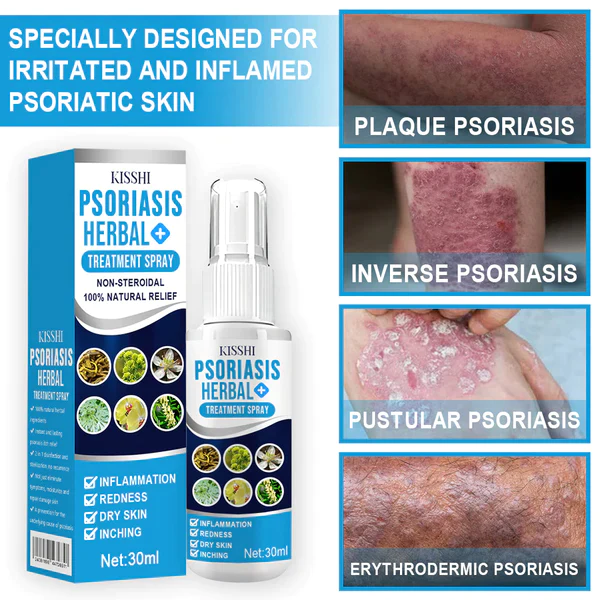 KISSHI™ Psoriasis Herbal Treatment Spray