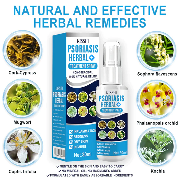 KISSHI™ Psoriasis Herbal Treatment Spray