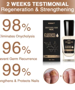 Kisshi™ OnycholysisHeal Nail Strengthening And Growth Conditioner